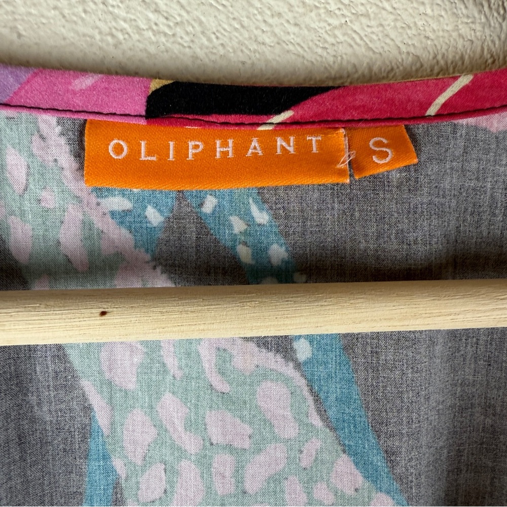 Oliphant Multicolor Ruffle Dress - Picture 10 of 10